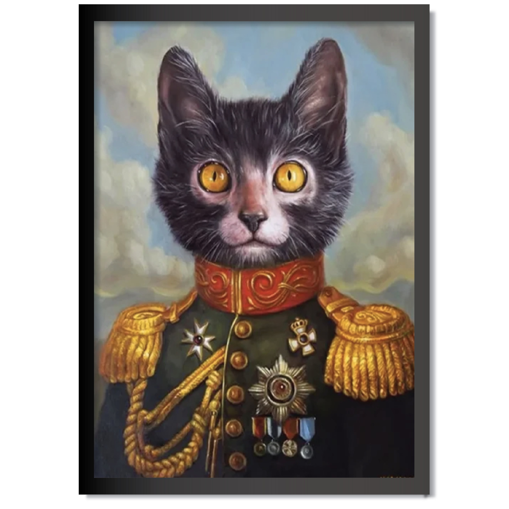 DDMK Knight Style Pet Portrait K017