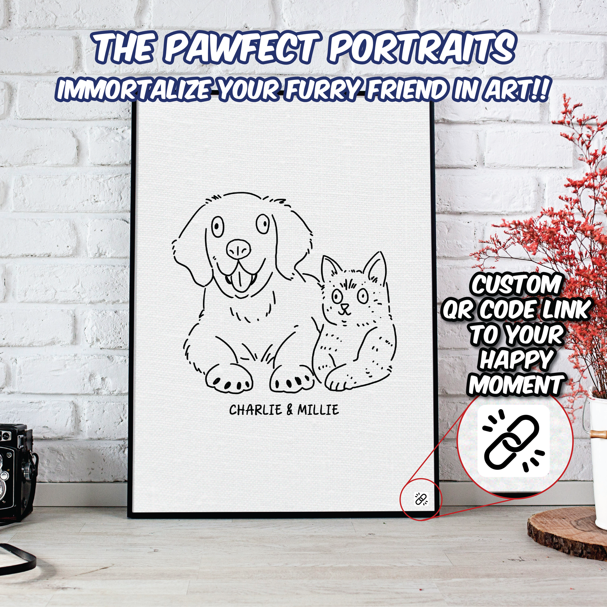 DDMK Customize Ugly Pet Portrait F004