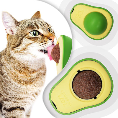 DDMK™ Avocado Catnip Gato Ball Licking Toy™️