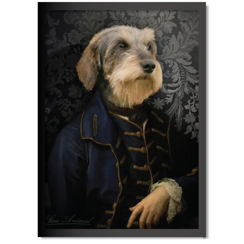 DDMK Knight Style Pet Portrait K012