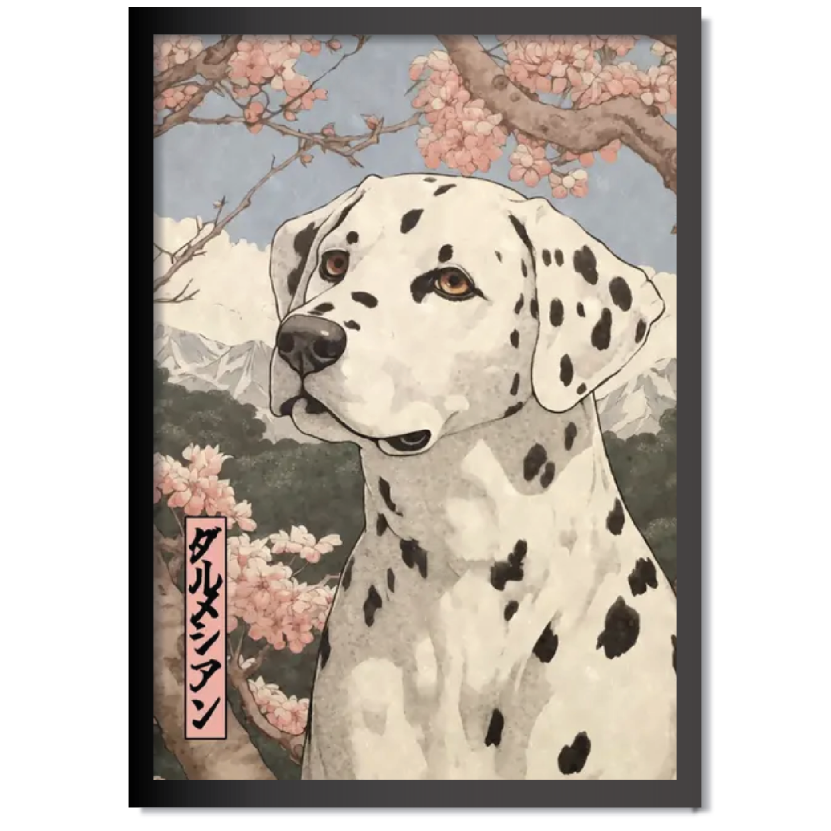 DDMK Japanese Style Pet Portrait J009