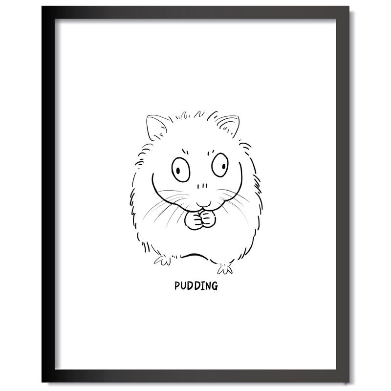 DDMK Customize Ugly Pet Portrait F004