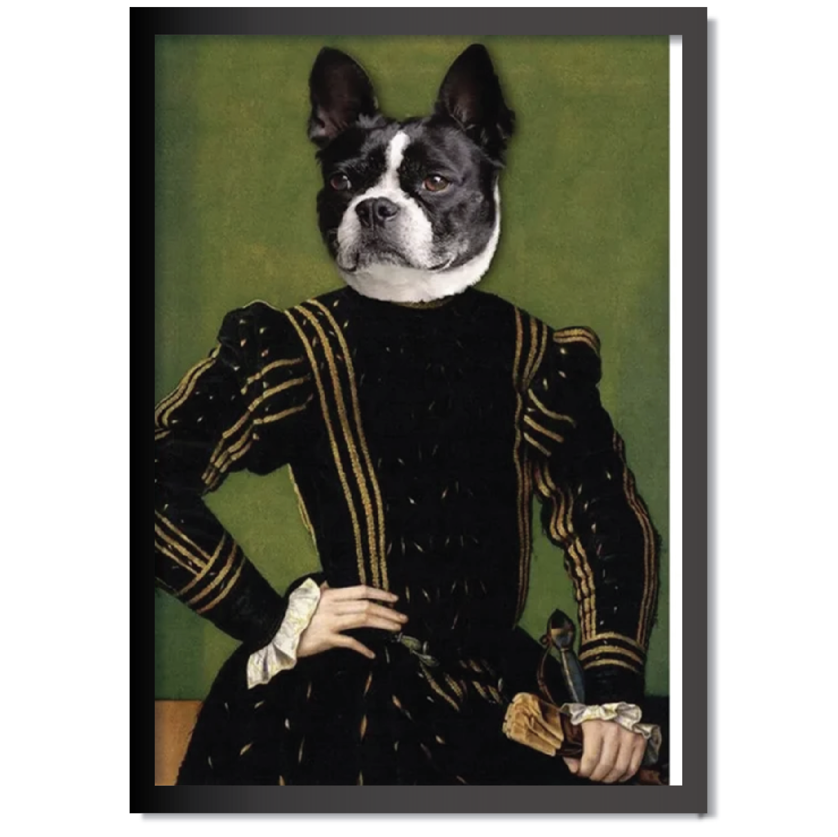 DDMK Knight Style Pet Portrait K015