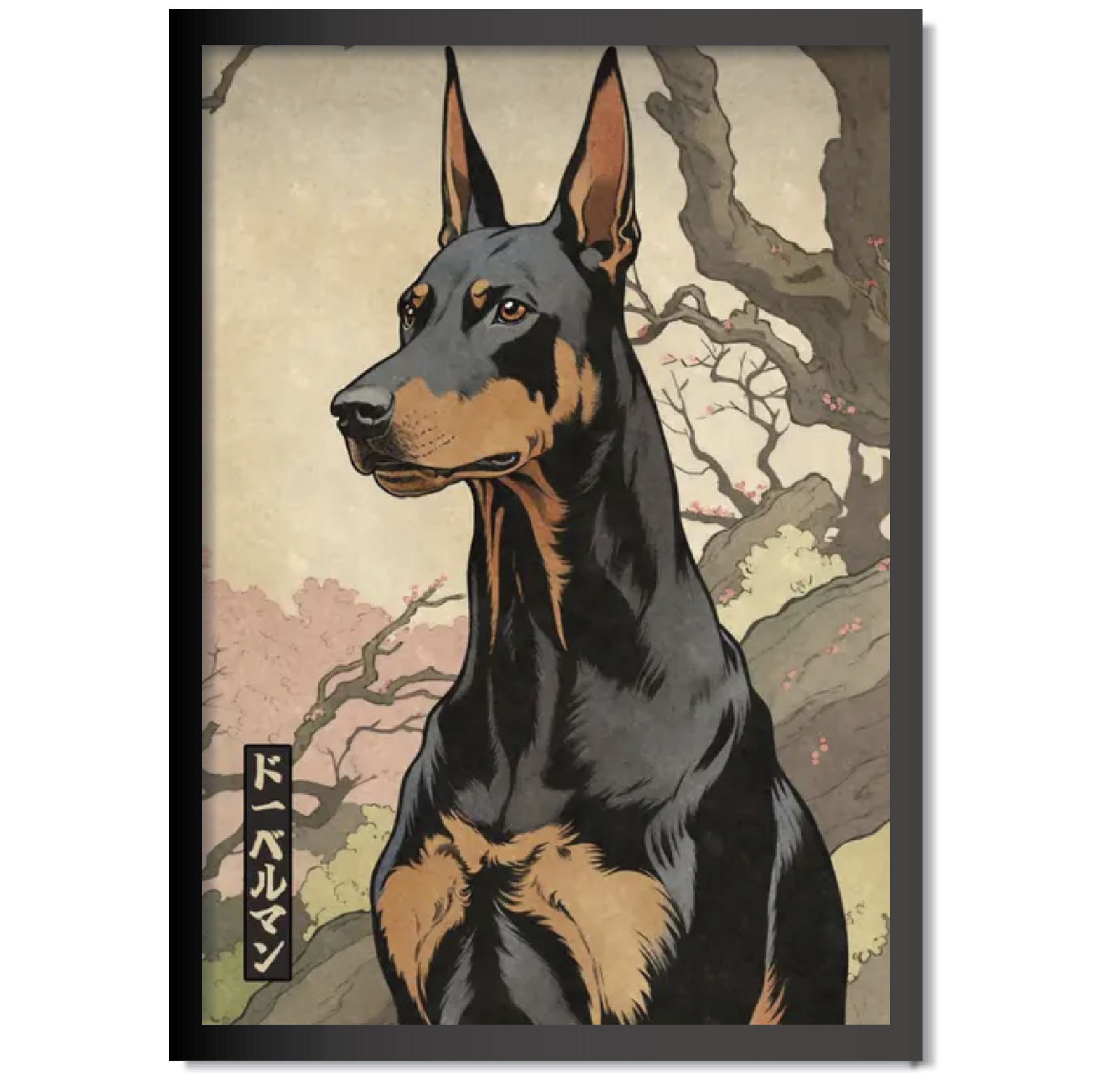 DDMK Japanese Style Pet Portrait J017