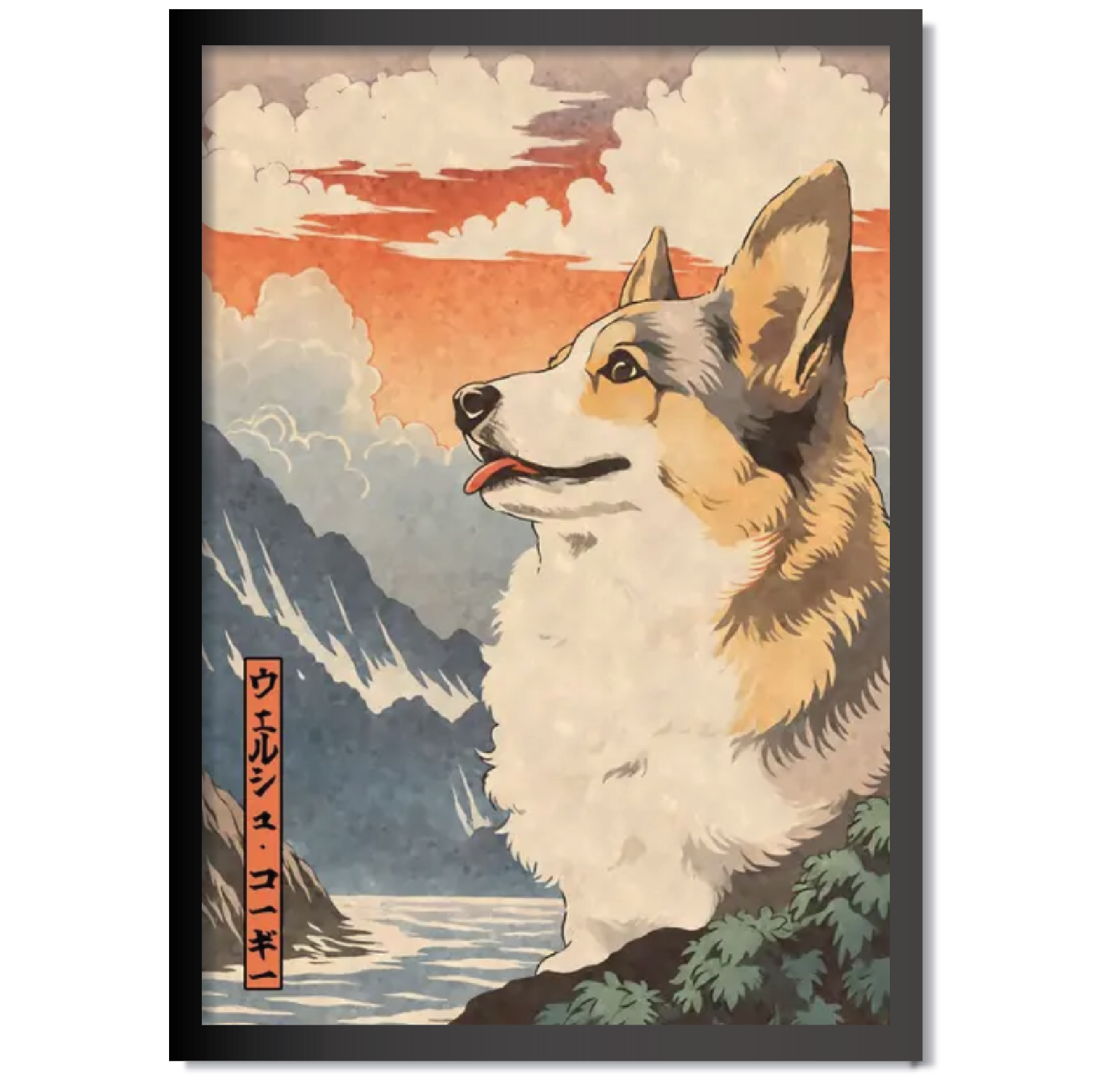 DDMK Japanese Style Pet Portrait J009