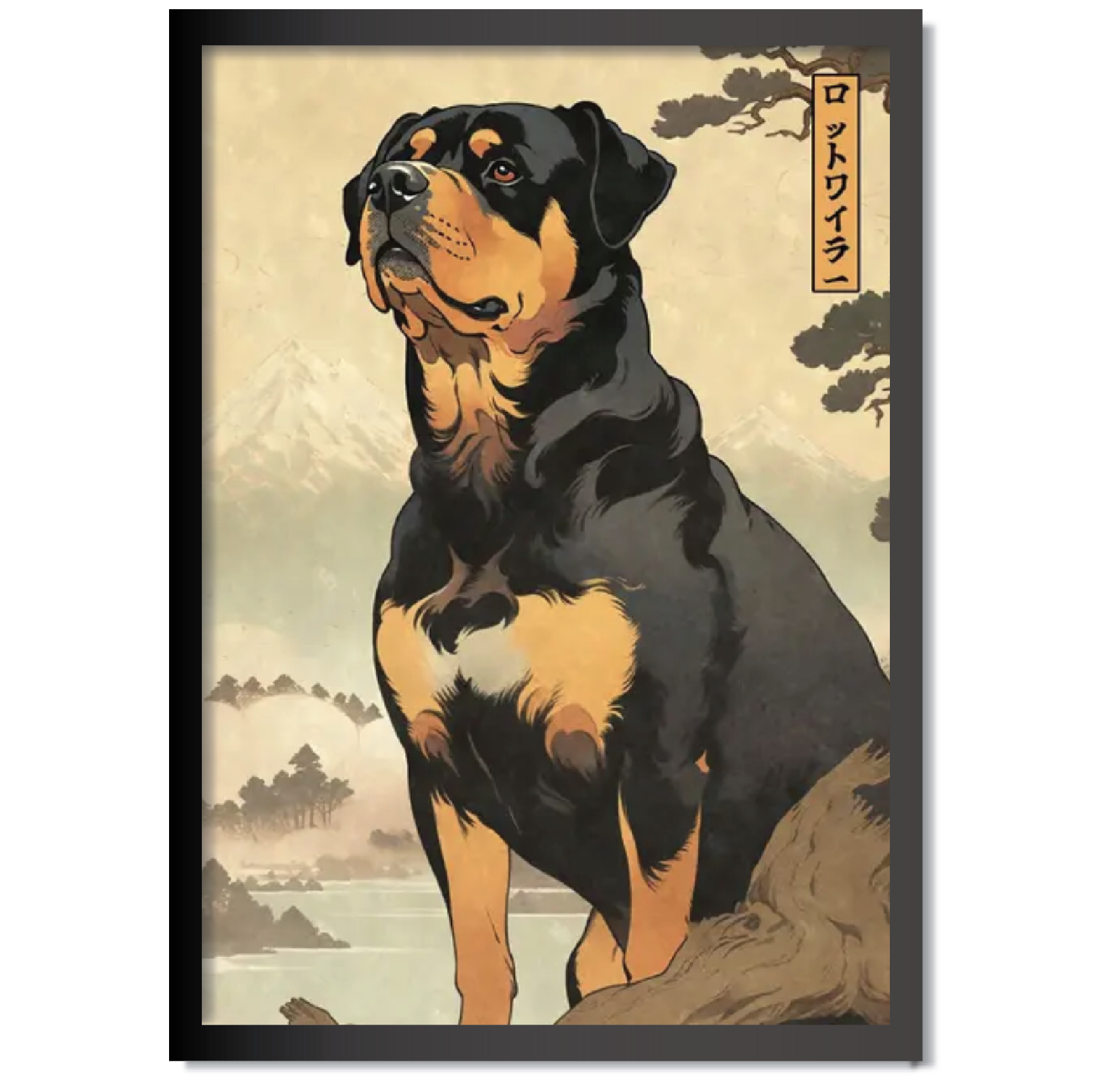 DDMK Japanese Style Pet Portrait J017