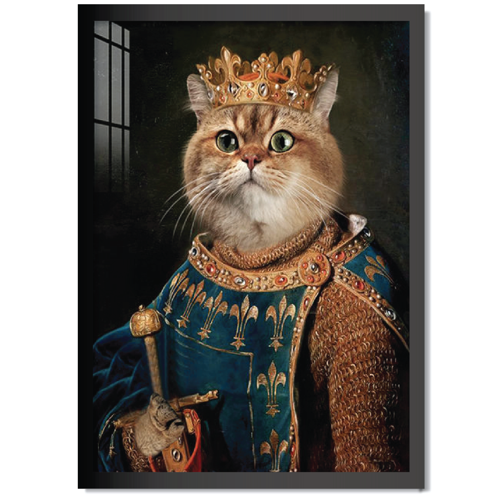 DDMK Personalized Renaissance Pet Art R030