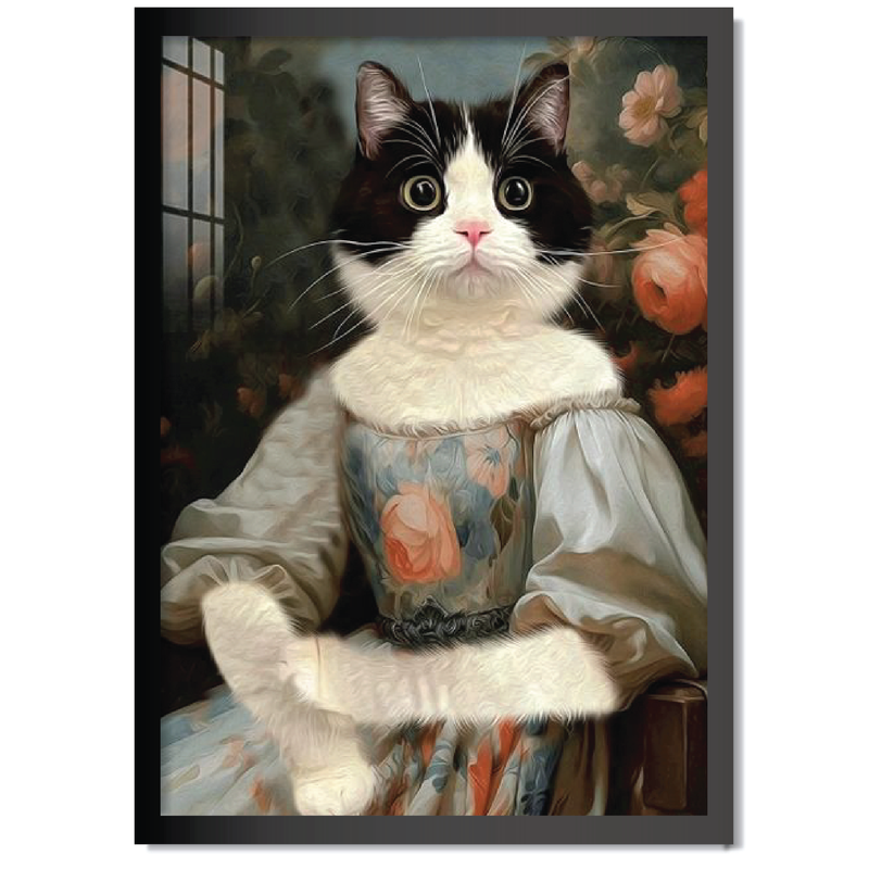 DDMK Personalized Renaissance Pet Art R036