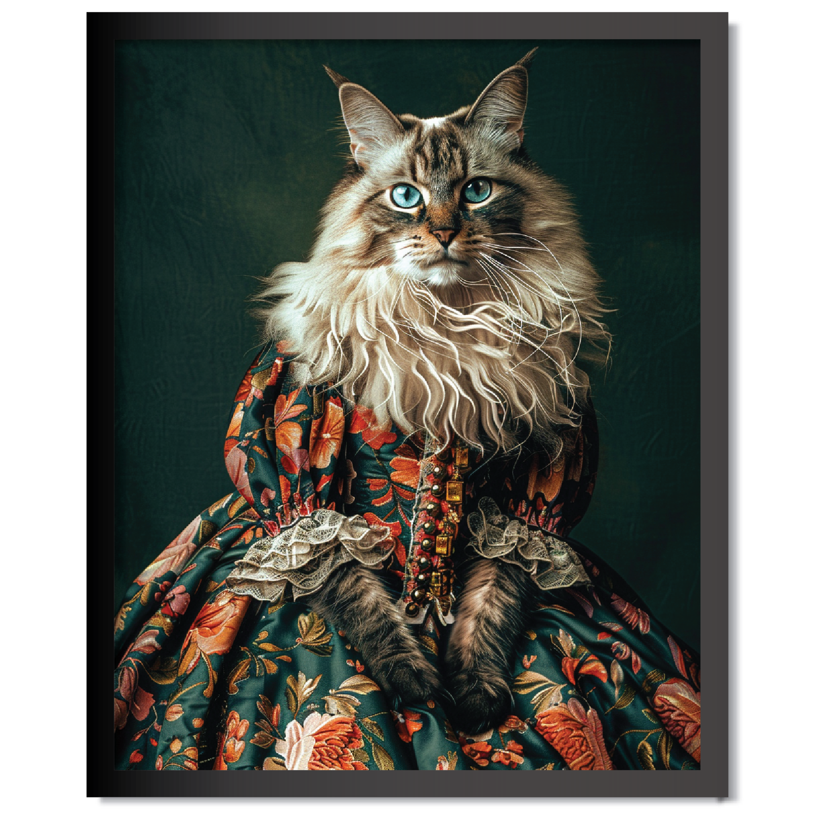 DDMK Personalized Renaissance Pet Art R001