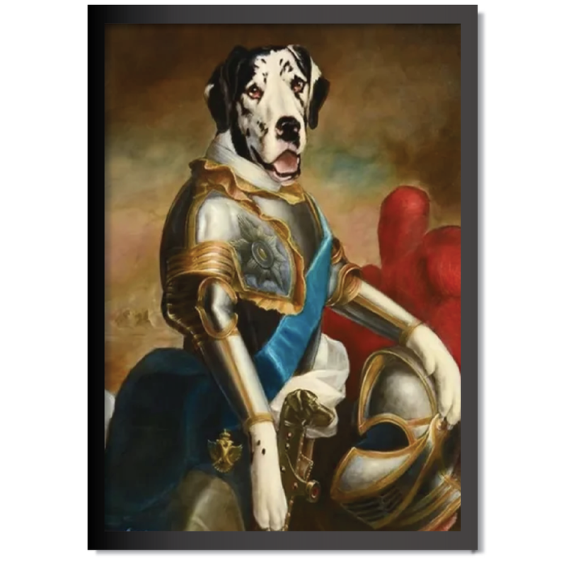 DDMK Knight Style Pet Portrait K007