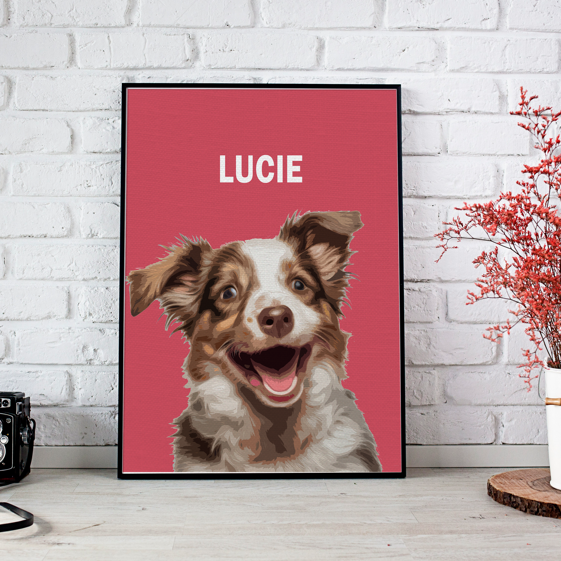 Unique Custom Pet Portraits Personalized Illustrations