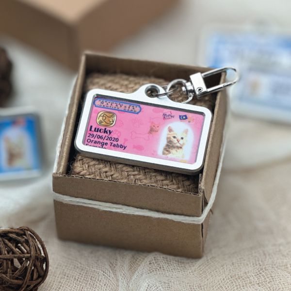 DDMK™ Tags for LOVE™- Malaysia ID pink