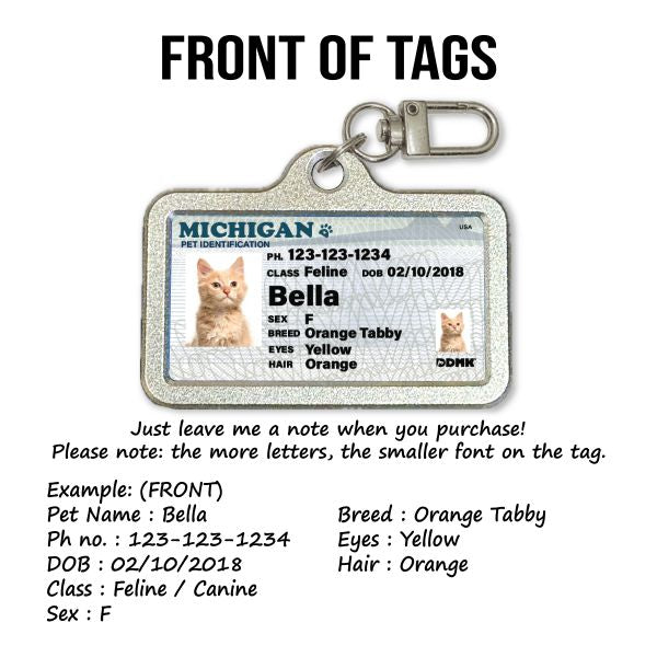 DDMK™ Tags for LOVE™- Michigan
