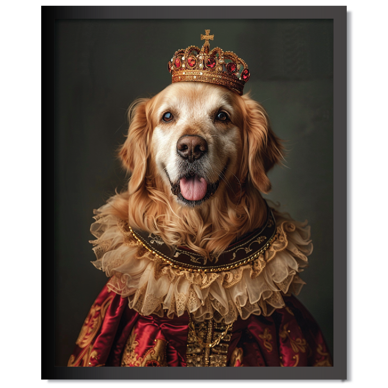 DDMK Personalized Renaissance Pet Art R017