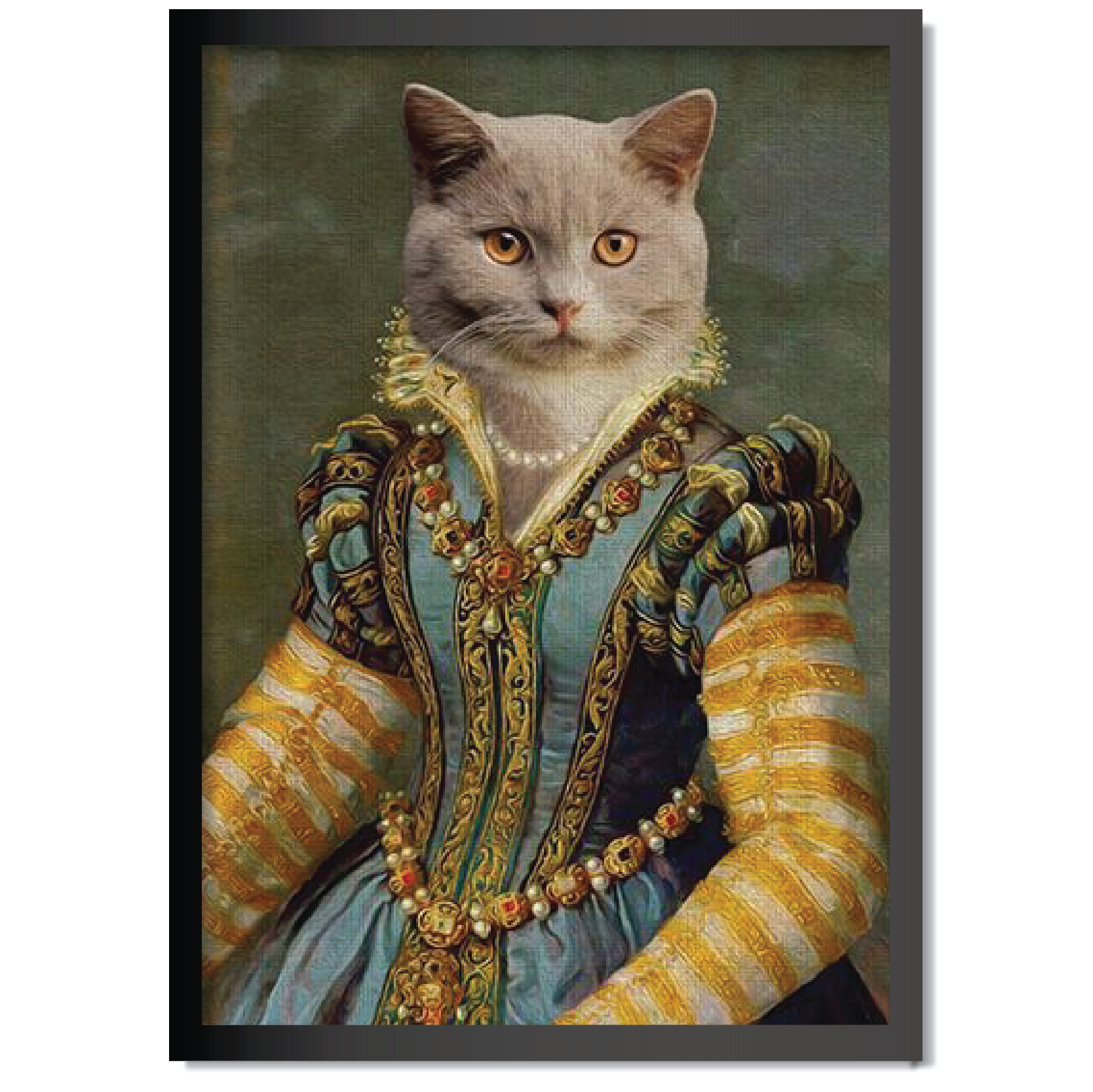 DDMK Personalized Renaissance Pet Art R036