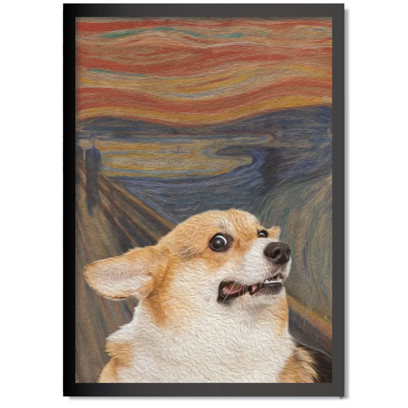 DDMK Scream Style Pet Portrait S001