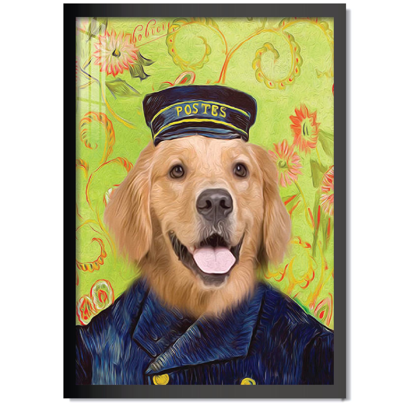 DDMK Personalized Heroic Pet Art  H016