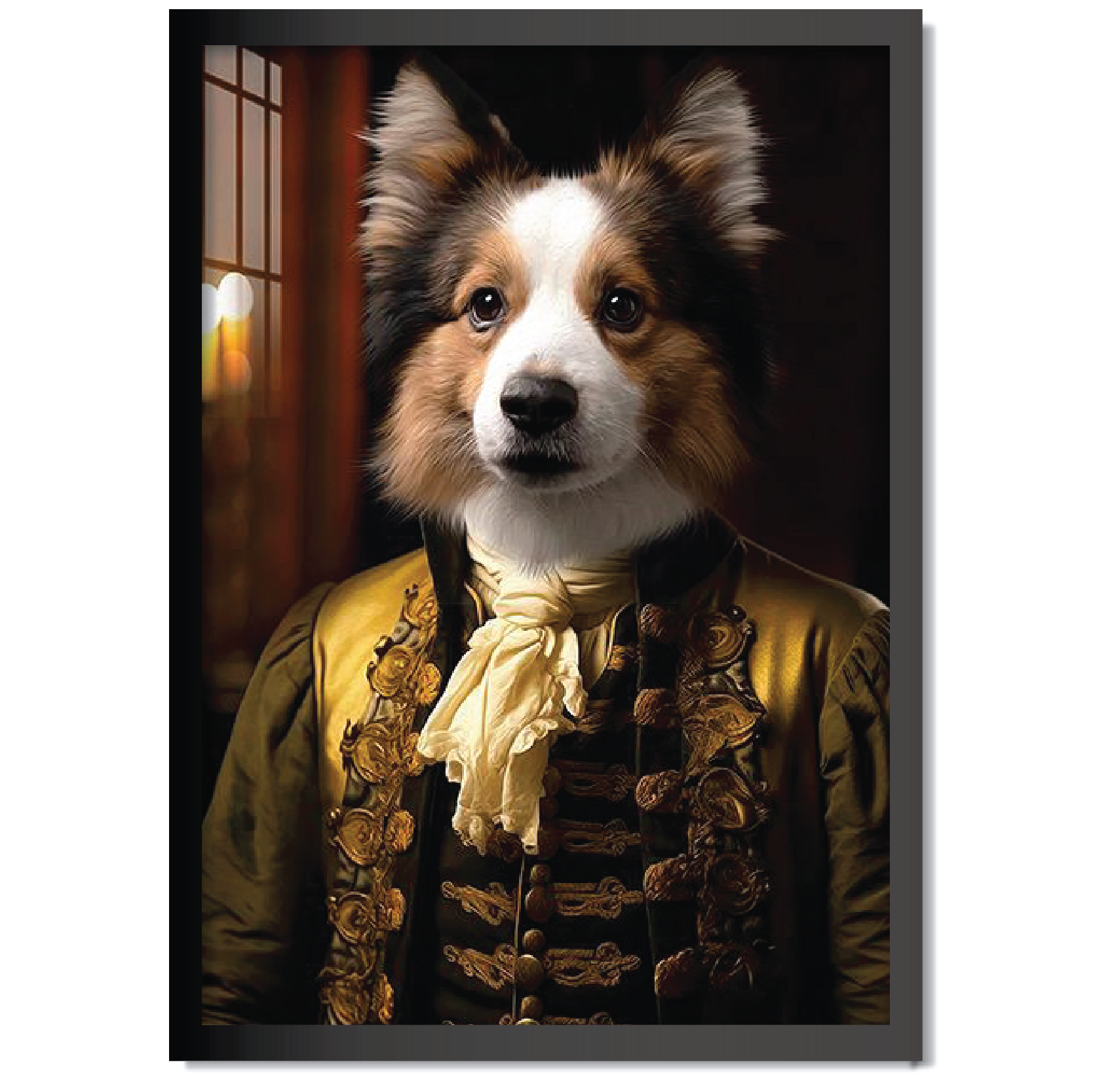 DDMK Personalized Renaissance Pet Art R039