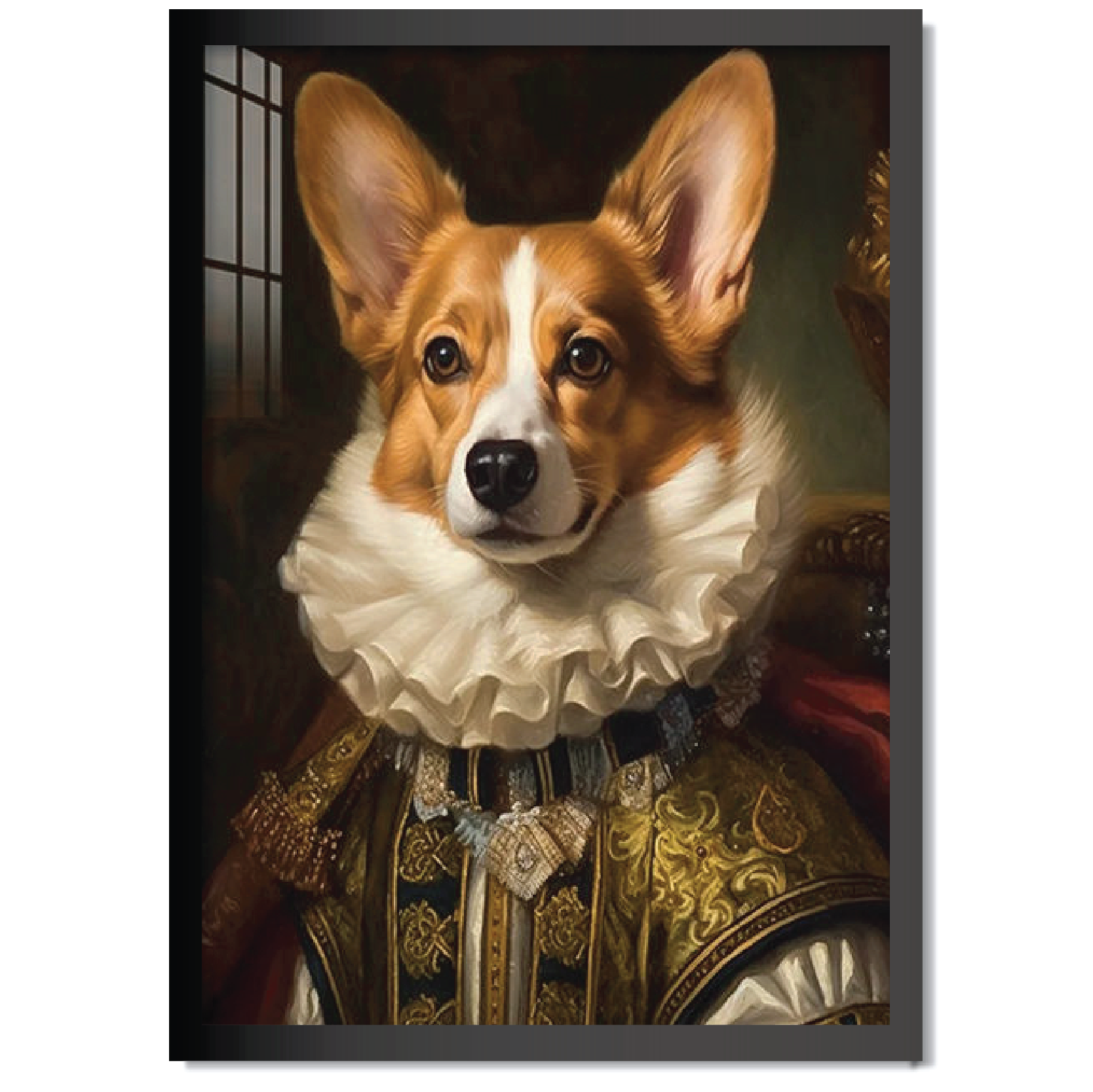 DDMK Personalized Renaissance Pet Art R028