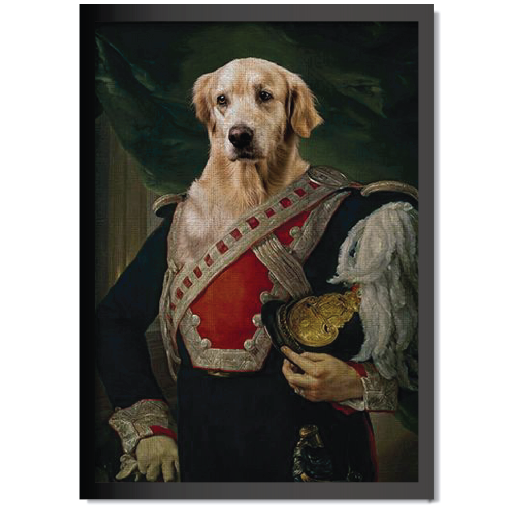 DDMK Personalized Renaissance Pet Art R046