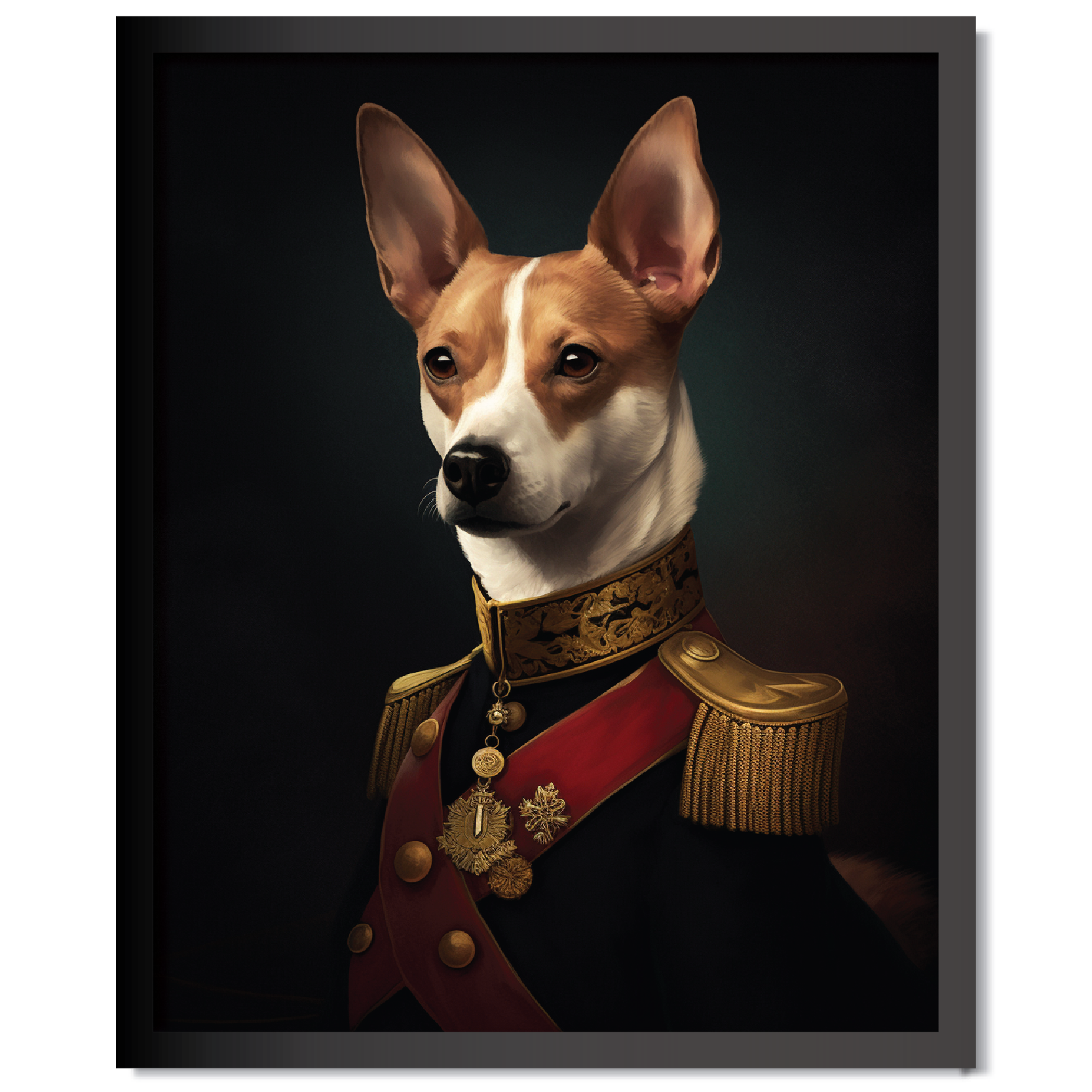 DDMK Personalized Renaissance Pet Art R019