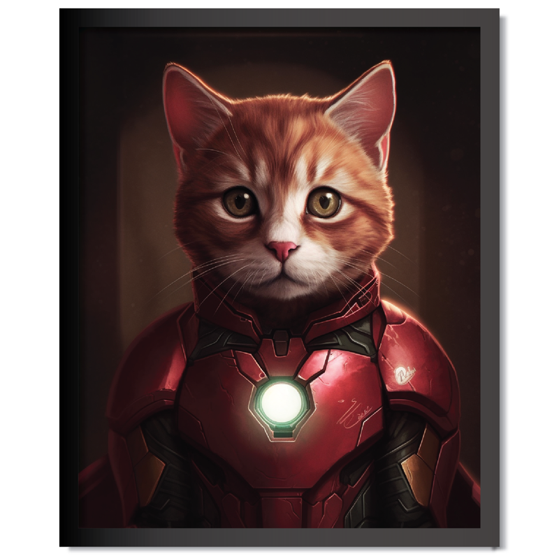 DDMK Personalized Heroic Pet Art H011