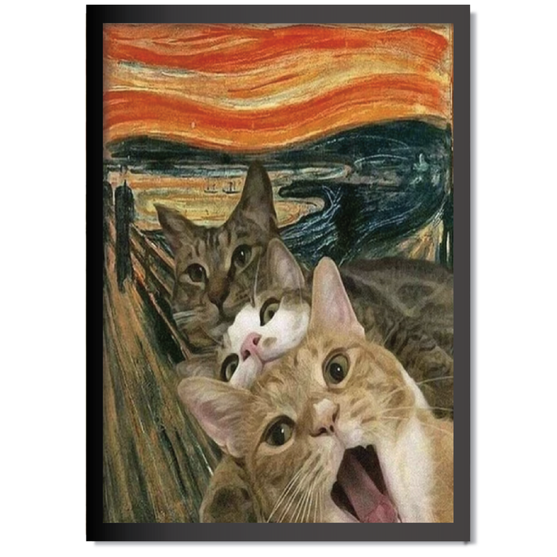 DDMK Scream Style Pet Portrait S007