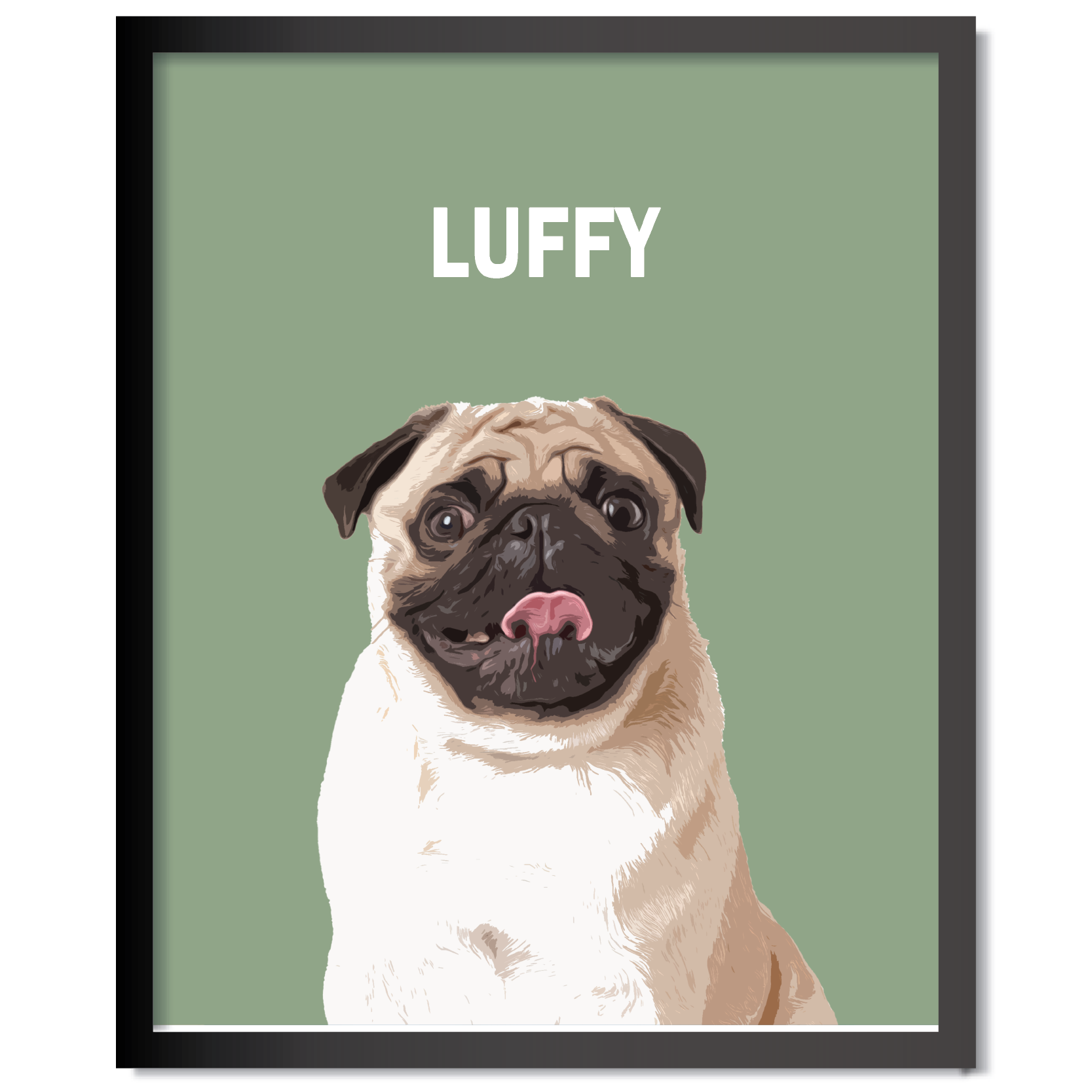 DDMK Unique Custom Pet Portraits Personalized Illustrations U003