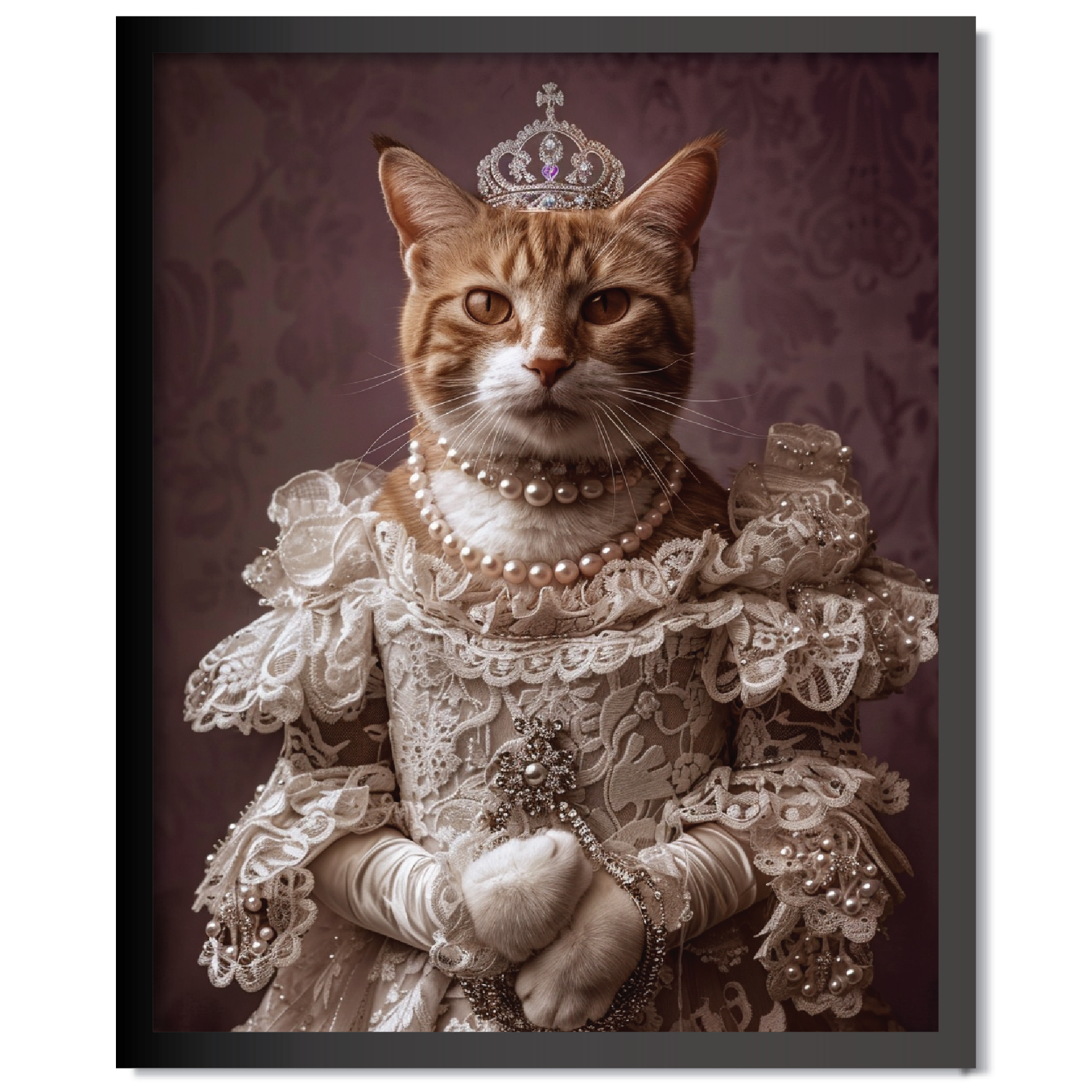 DDMK Personalized Renaissance Pet Art R012