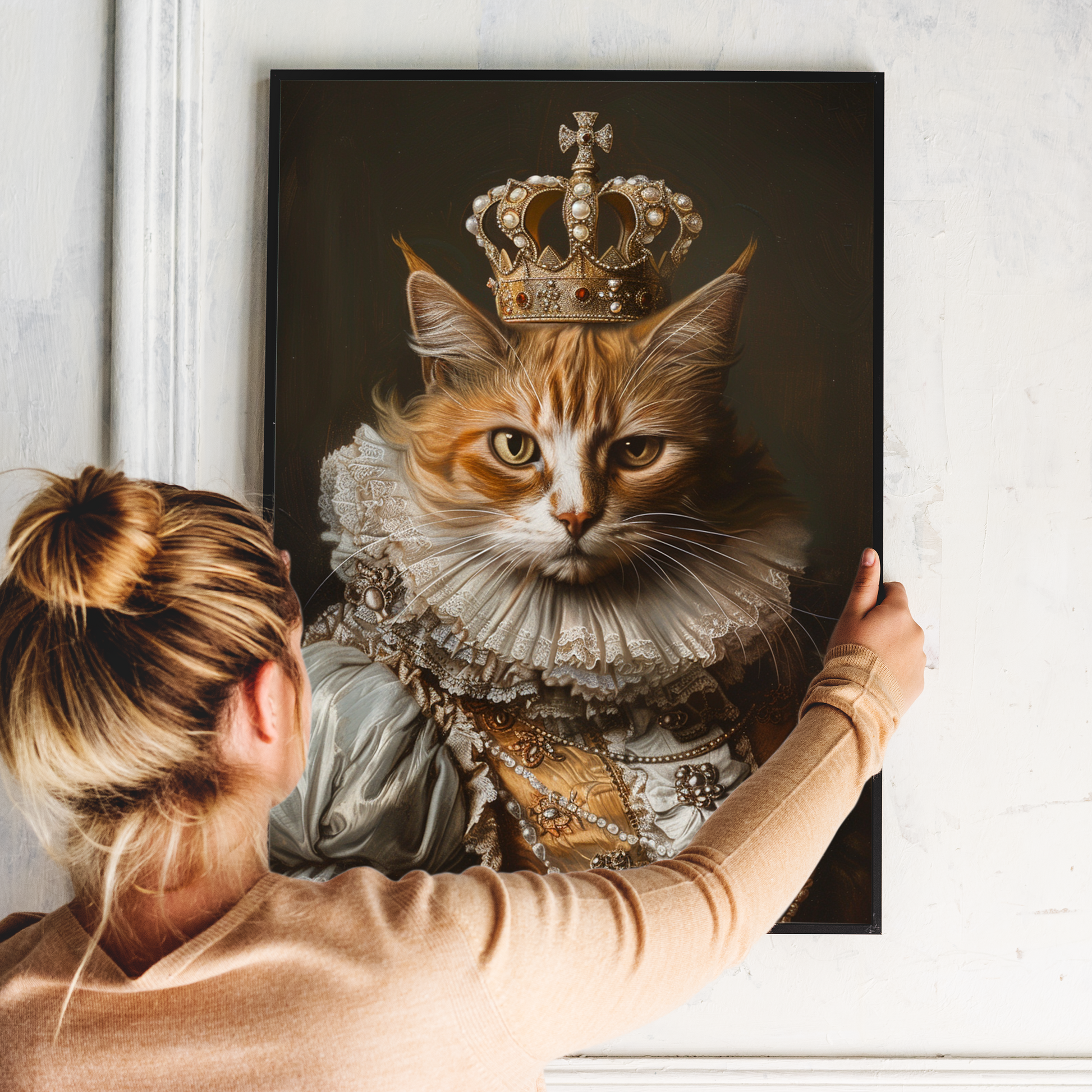 Personalized Renaissance Pet Art