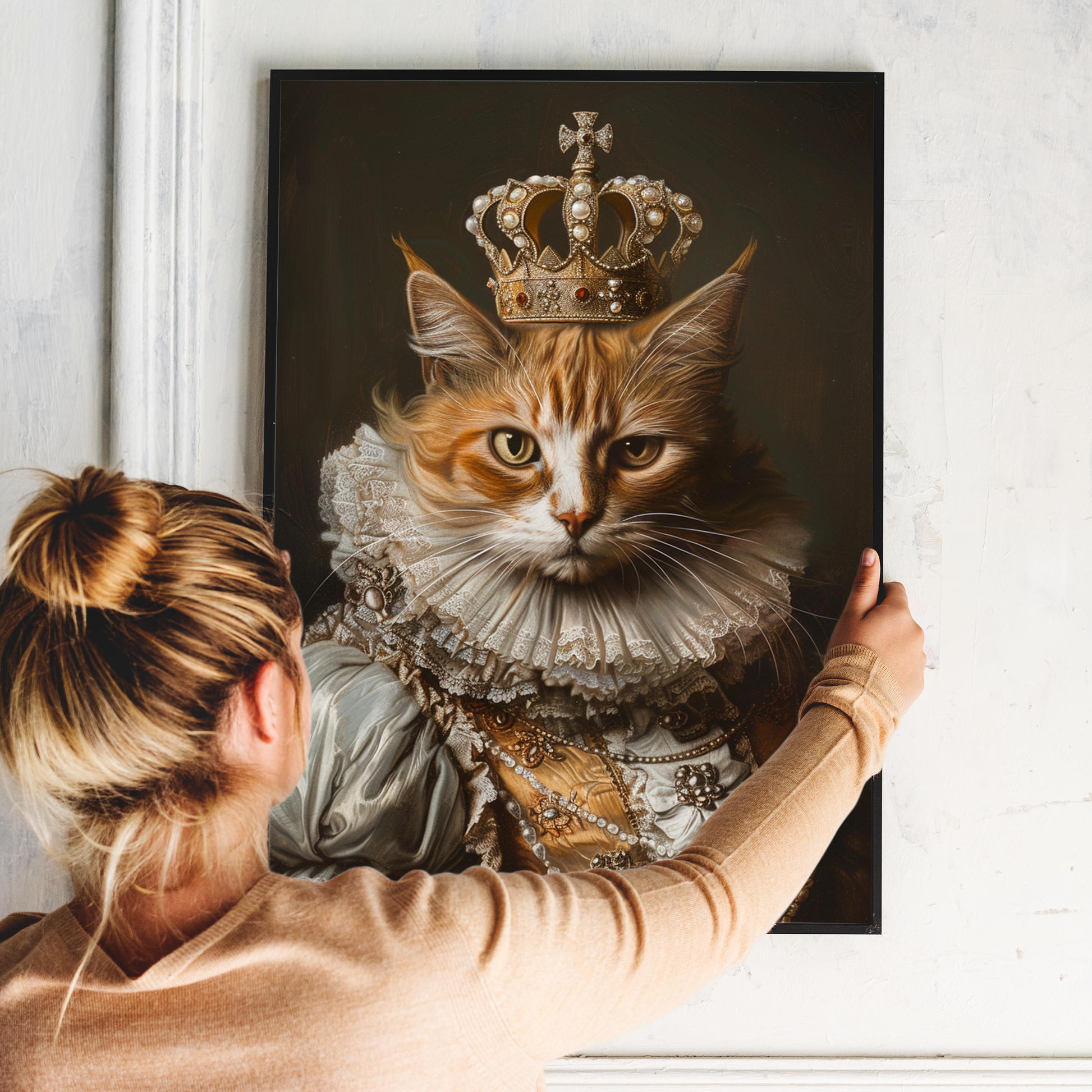 DDMK Personalized Renaissance Pet Art R006