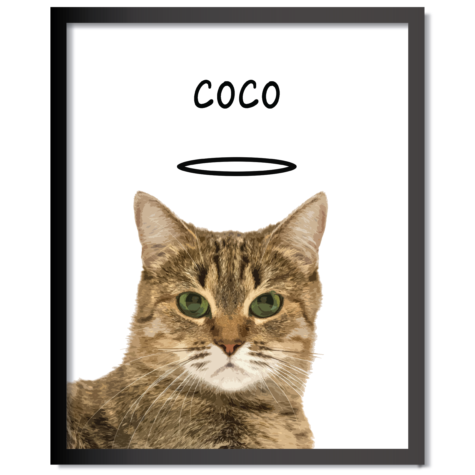 DDMK Personalized Digital Pet Memorial Portraits ME001