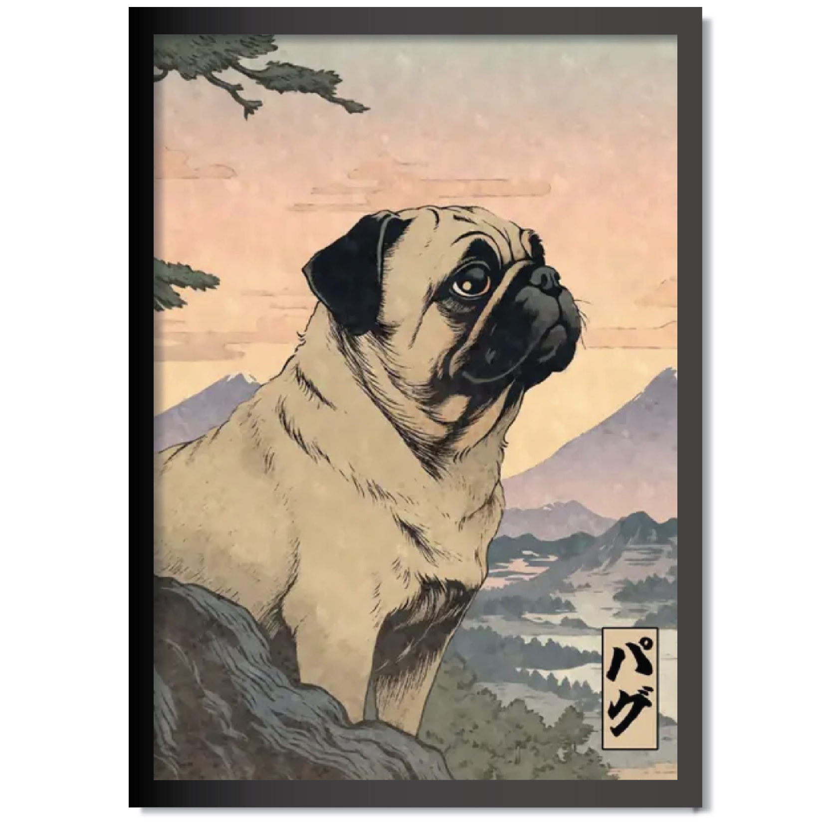 DDMK Japanese Style Pet Portrait J010