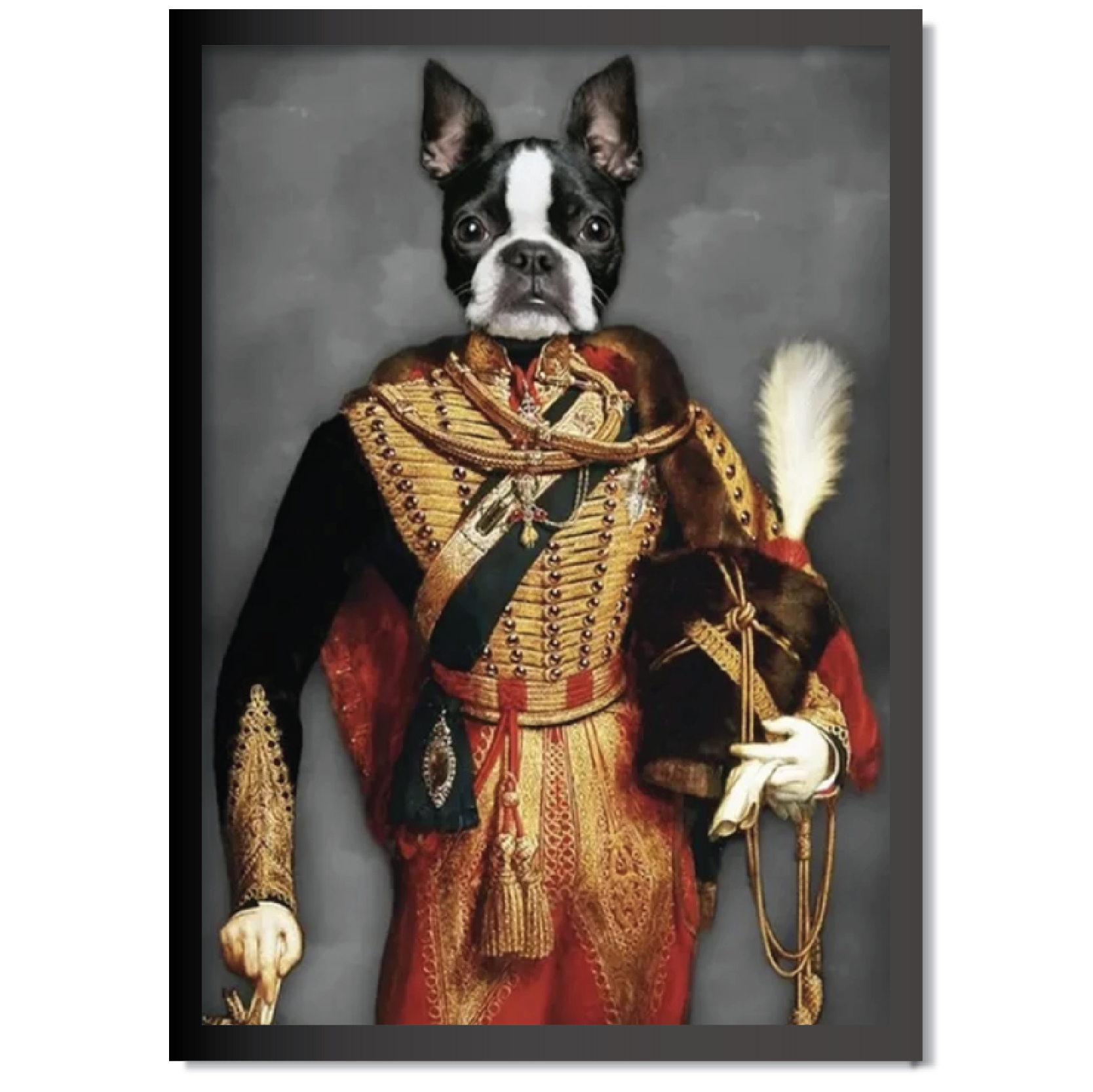 DDMK Knight Style Pet Portrait K002