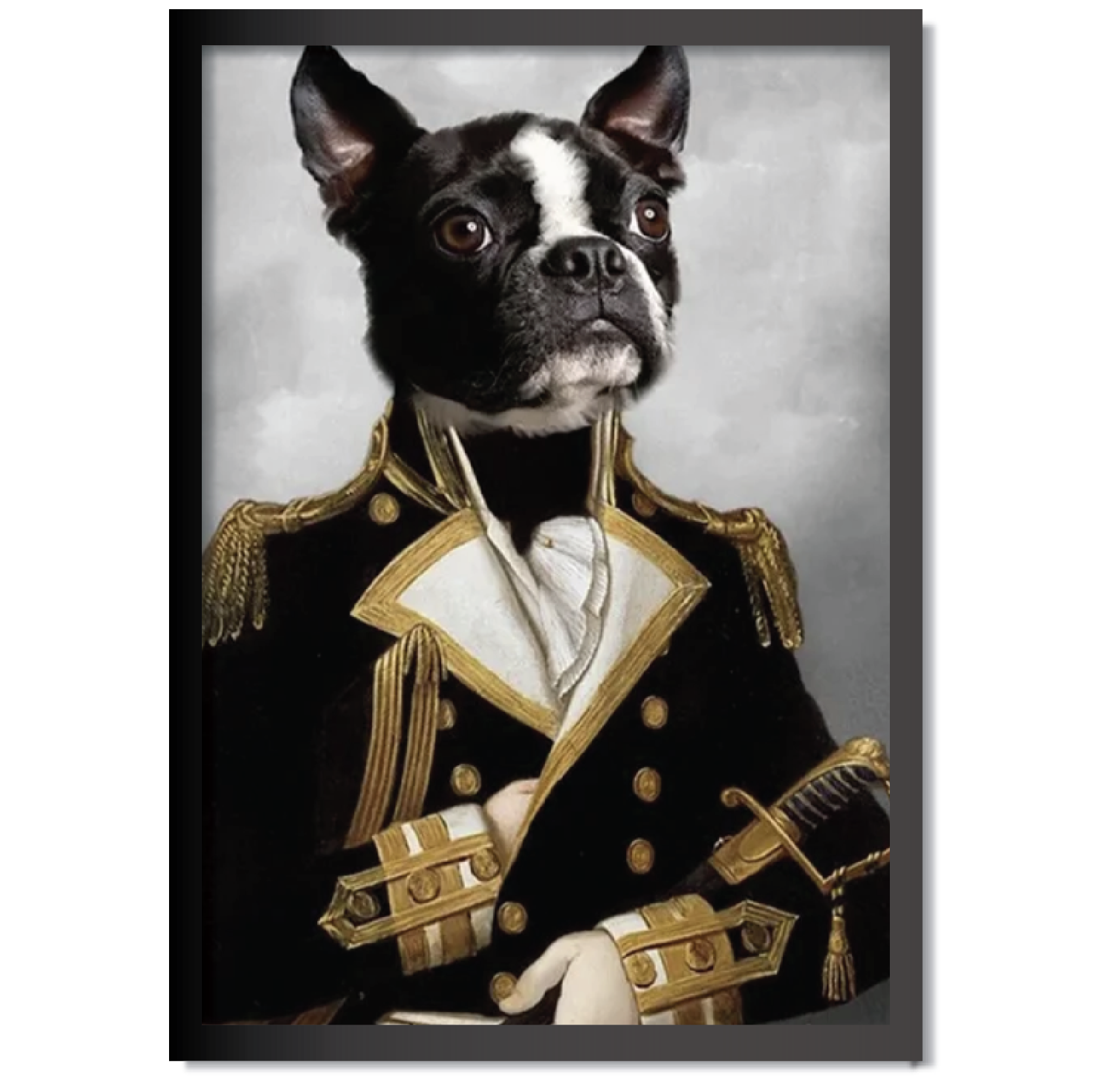 DDMK Knight Style Pet Portrait K003