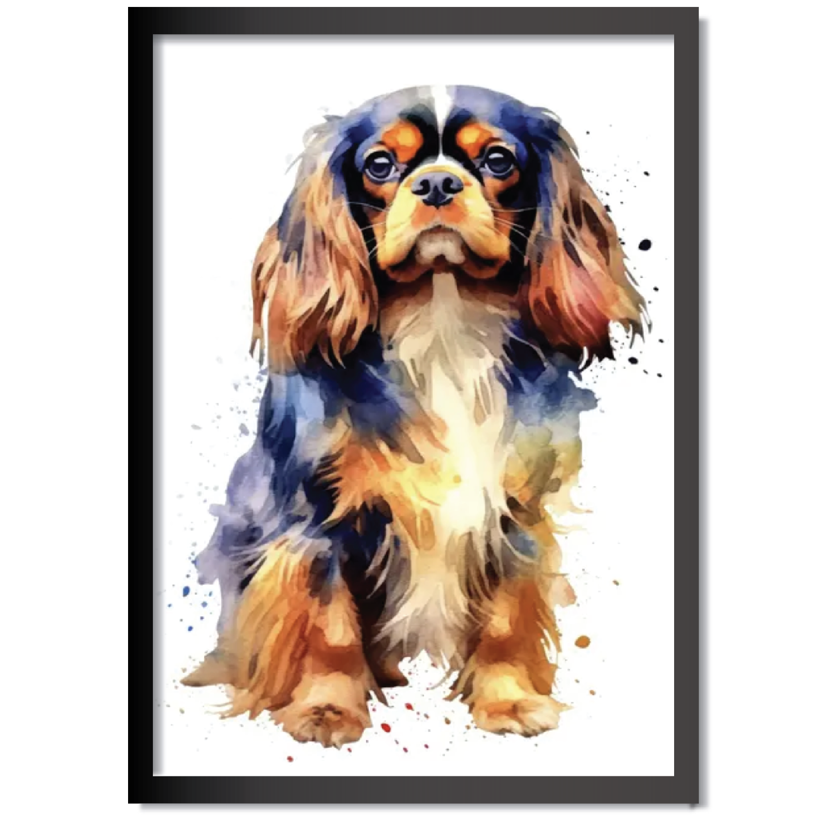 DDMK Watercolour Style Pet Portrait W016