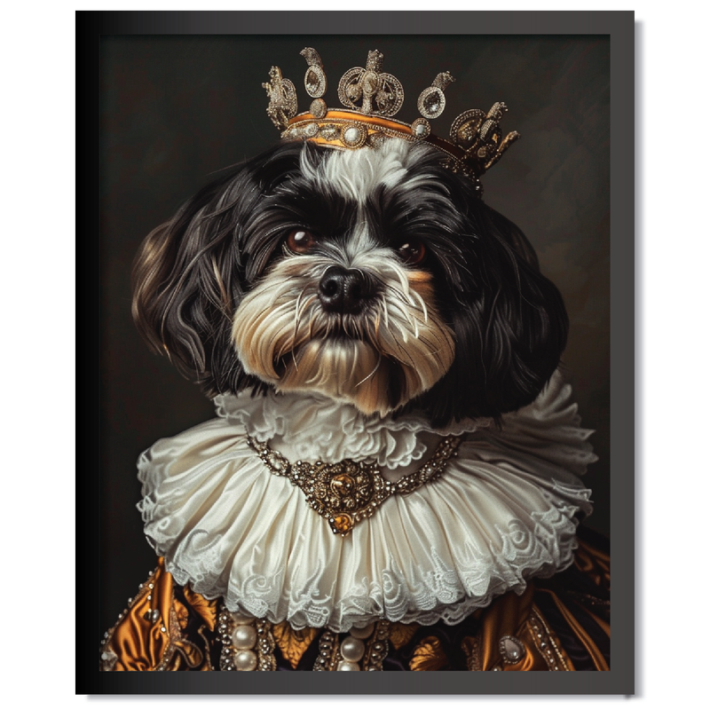 DDMK Personalized Renaissance Pet Art R016