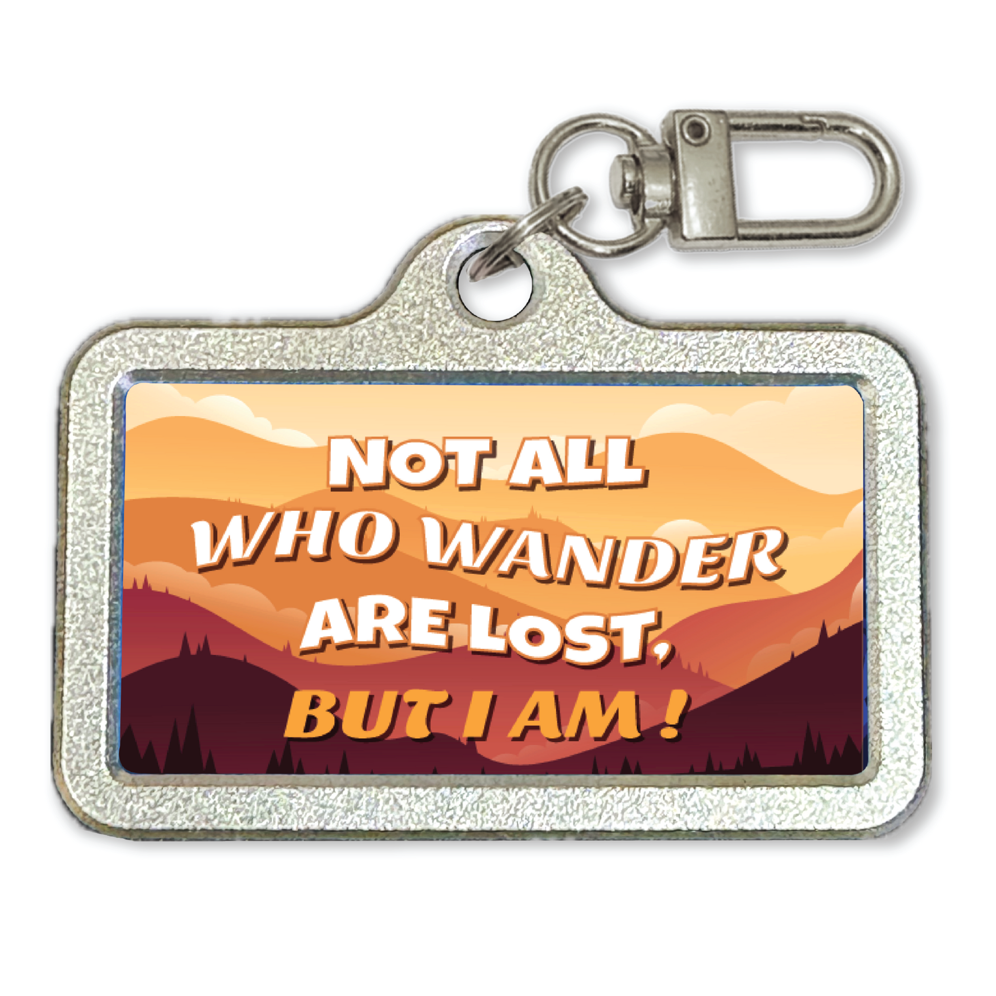 DDMK Tags for LOVE-Not All Who Wander Are Lost But I Am! (ST004)