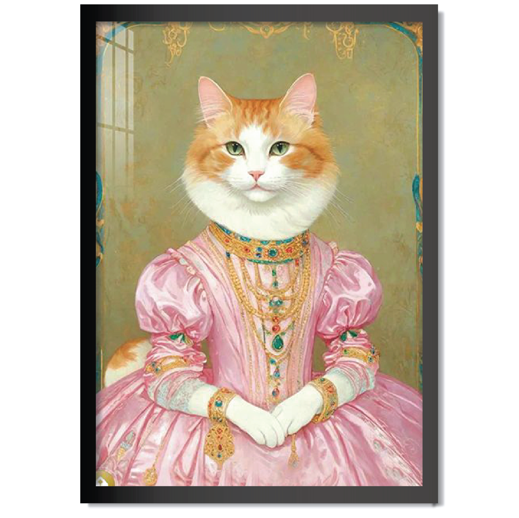 DDMK Personalized Renaissance Pet Art R033