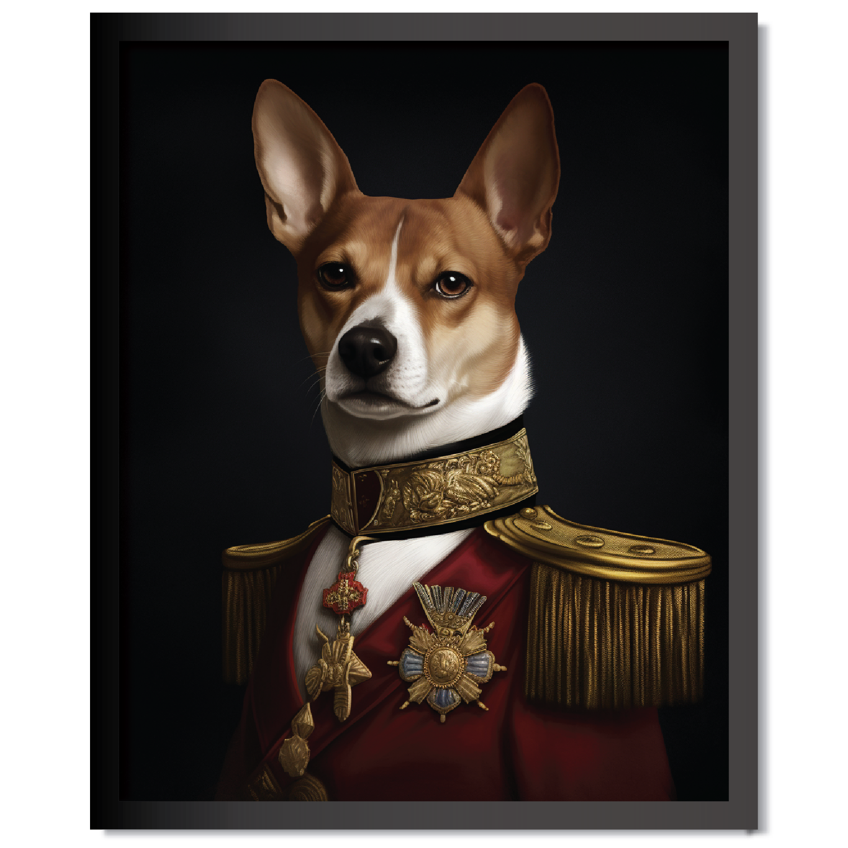 DDMK Personalized Renaissance Pet Art R020