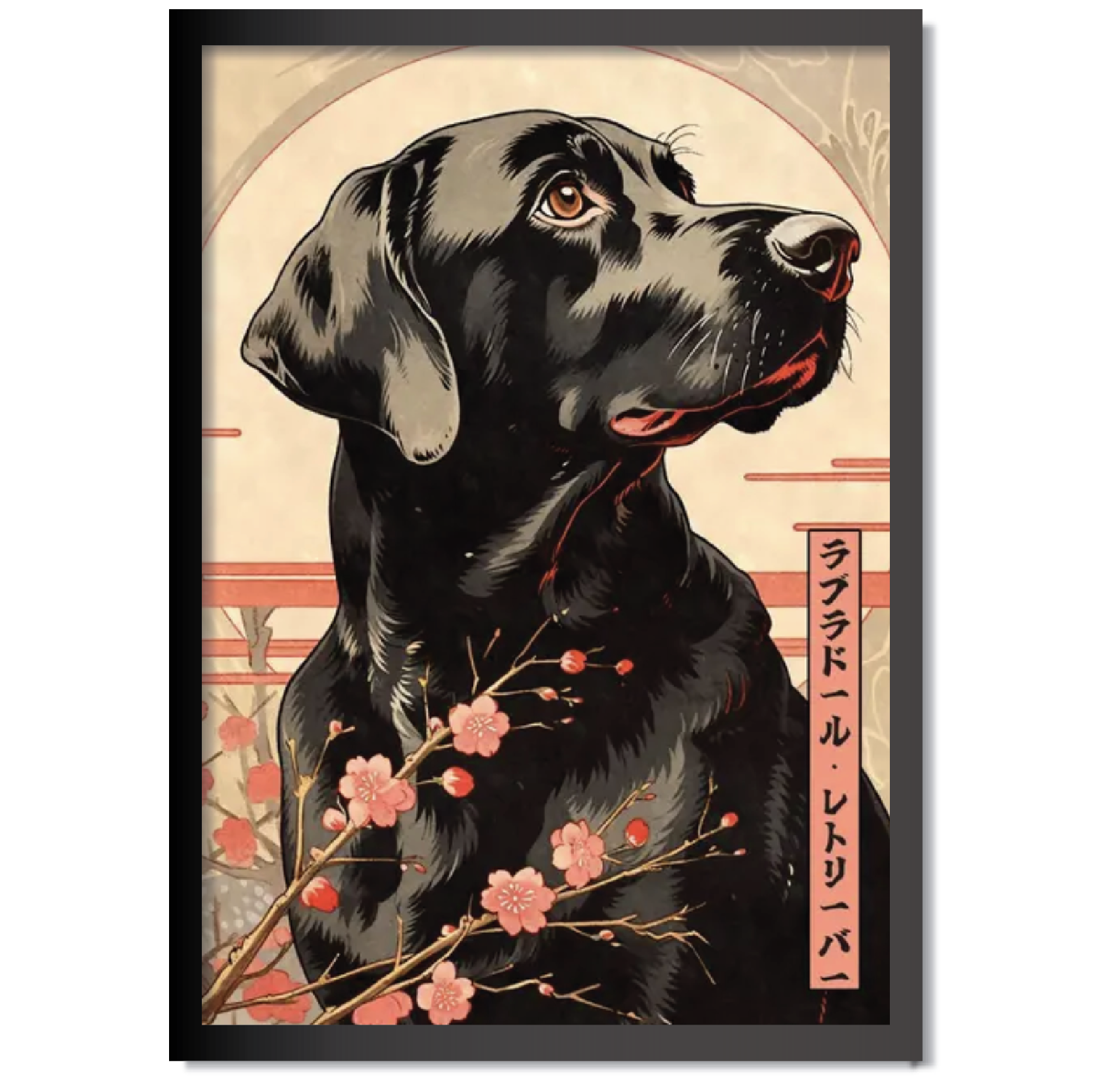 DDMK Japanese Style Pet Portrait J004