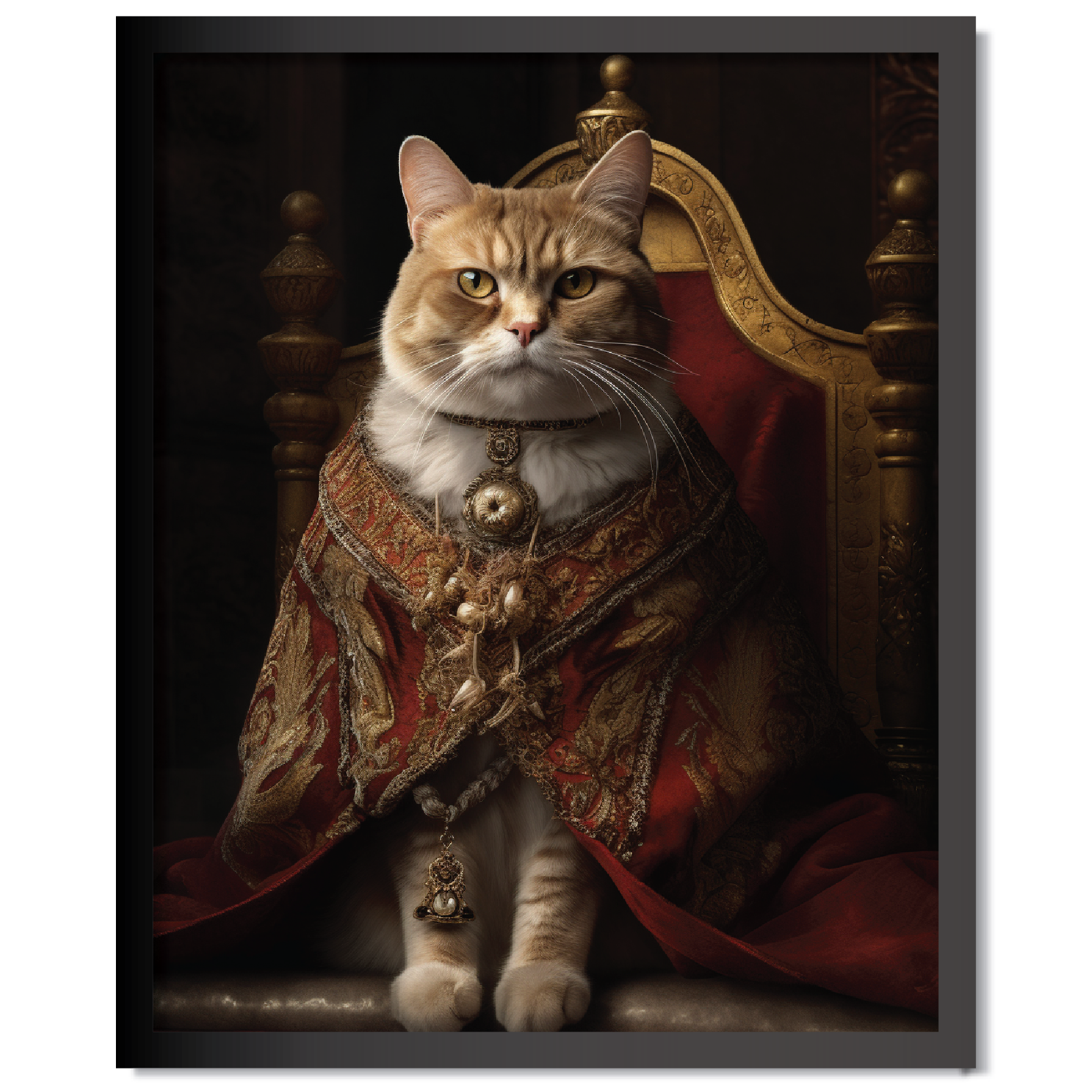 DDMK Personalized Renaissance Pet Art R015