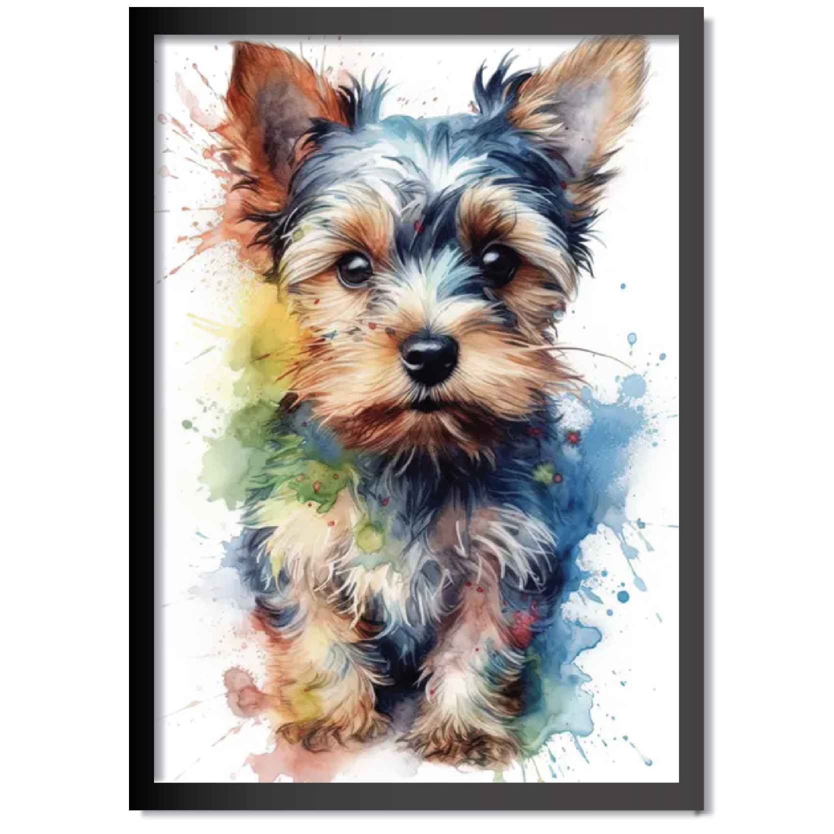 DDMK Watercolour Style Pet Portrait W019