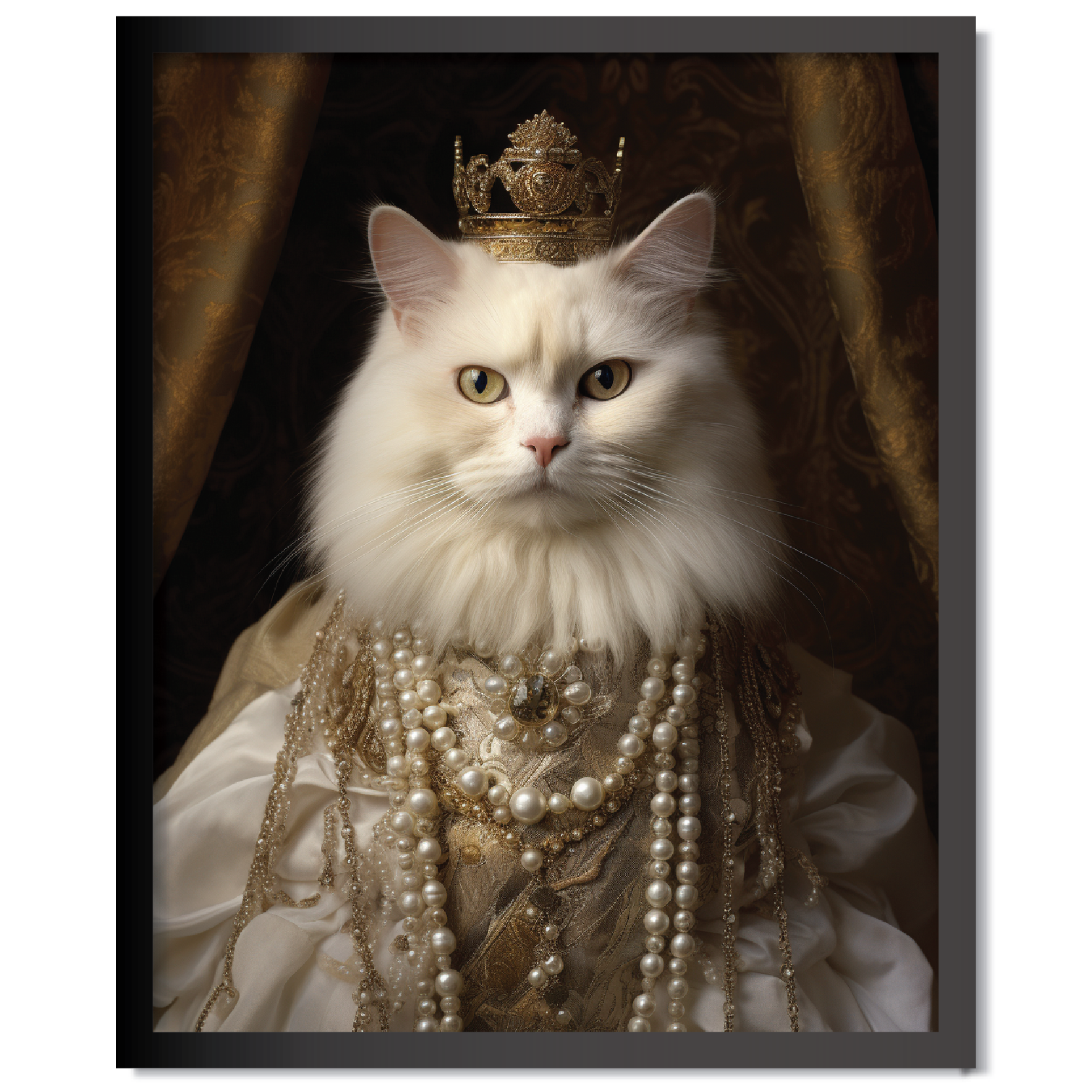 DDMK Personalized Renaissance Pet Art R011