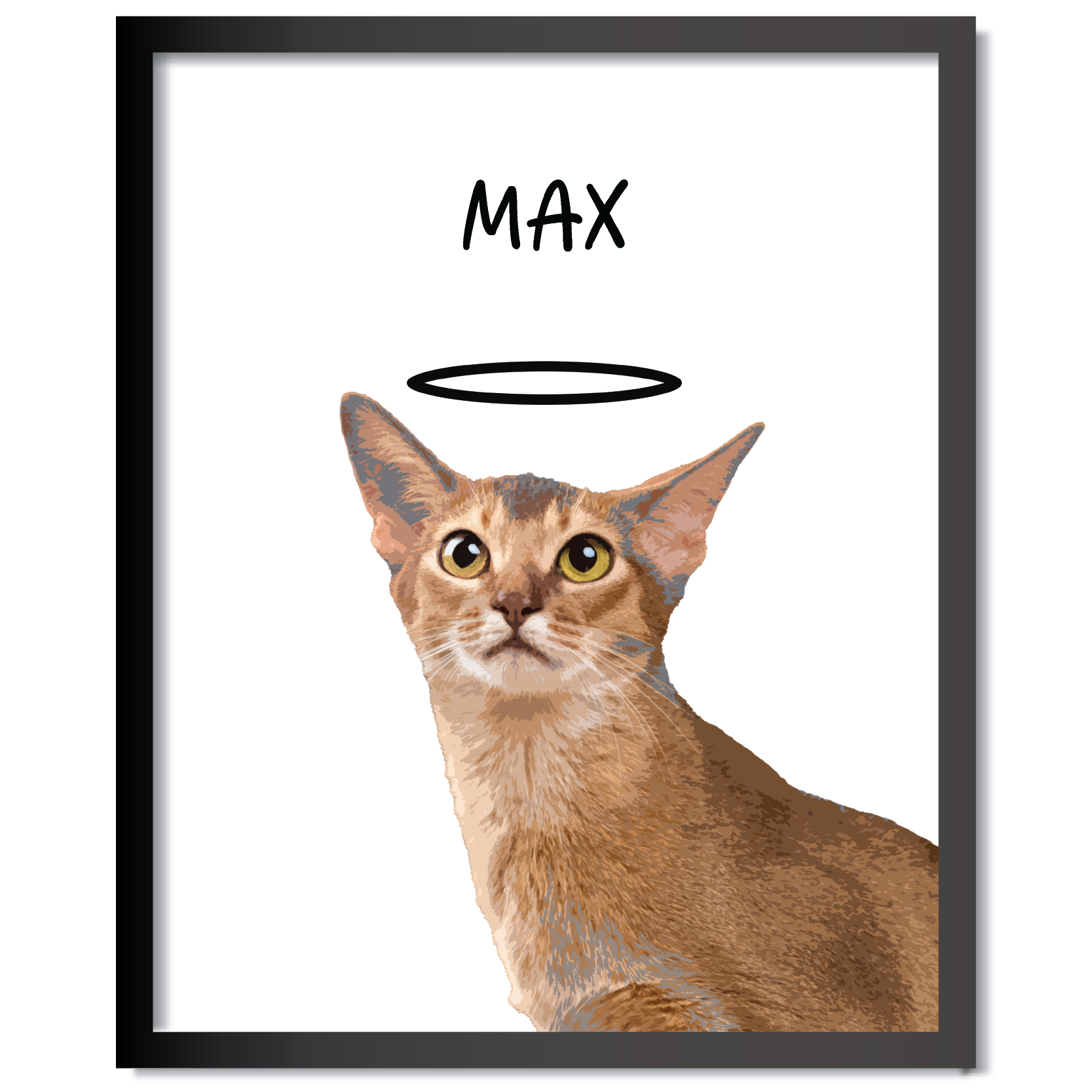 DDMK Personalized Digital Pet Memorial Portraits ME002