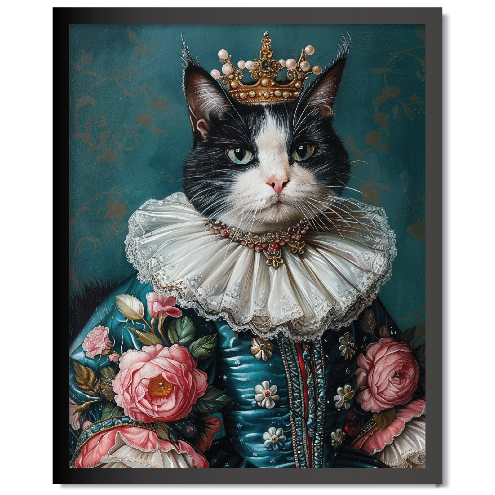 DDMK Personalized Renaissance Pet Art R002